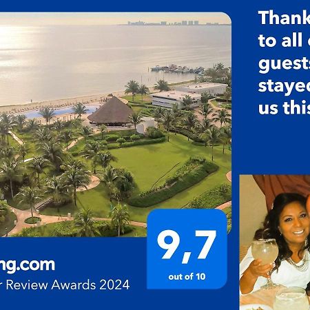 Апартаменты Swim The Caribbean & Work With A View Канкун Экстерьер фото
